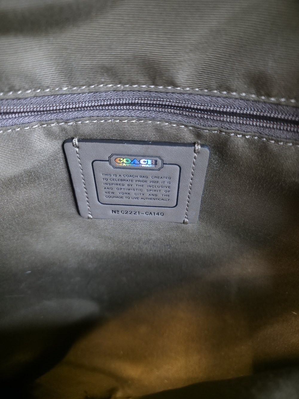 Coach Rainbow Signature Backpack - Multicolor - Picture 2 of 14